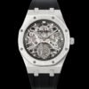 تطلق AP ساعة Royal Oak Series AP الأوتوماتيكية الهيكلية التوربيون العائمة الأوتوماتيكية. حركة توربيون ذاتية التعبئة كاليبر 2972 ​​تم تطويرها ذاتيًا