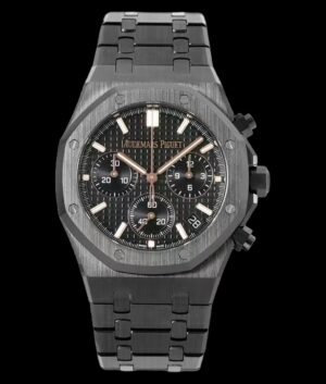 Audemars Piguet Royal Oak 26240 Style Watch - Black Dial, Black Case