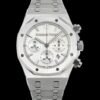 Audemars Piguet Royal Oak Offshore Style Watch - White Dial, Silver-tone Case